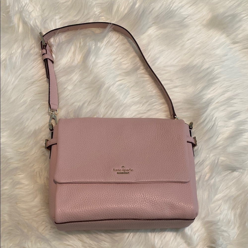 Kate Spade Pink Crossbody Bag with Adjustable Strap